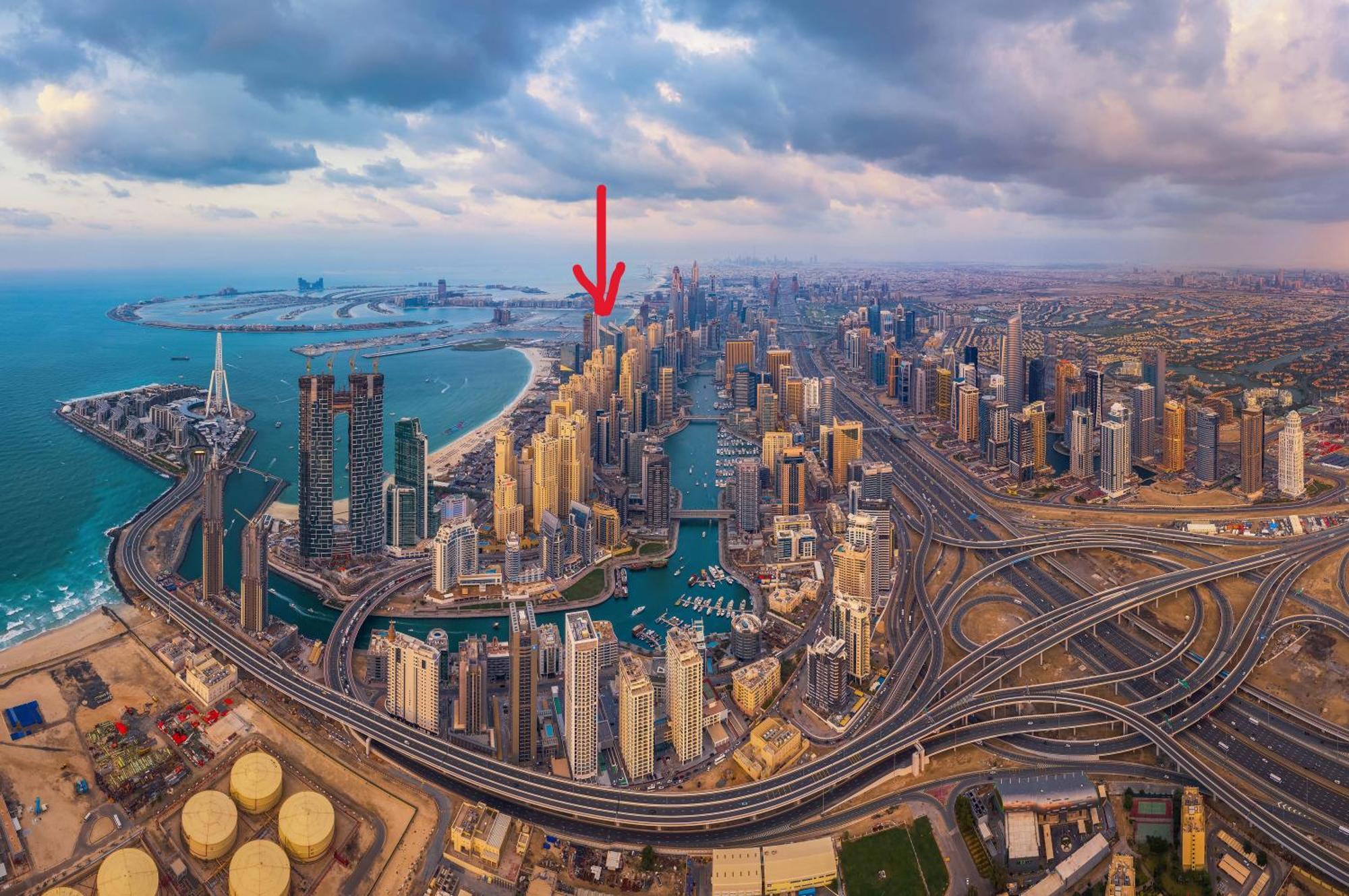 نزل دبيفي Berloga Capsule Jbr المظهر الخارجي الصورة